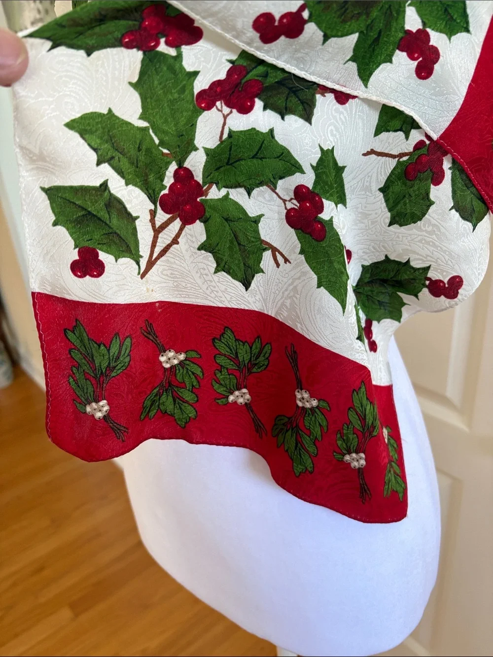 Vintage ECHO SILK HOLIDAY SCARF